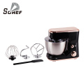 Automatic electric food mixer cake mixer machine electric dough mixer with transparent anti-splash lid bowl